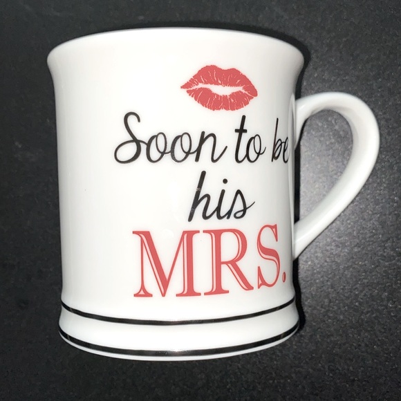 Home Essentials Other - Novelty Coffee Mugs "Soon To Be‎ Her Mrs" Engagement Gift Mug Lips Coffee Mugs